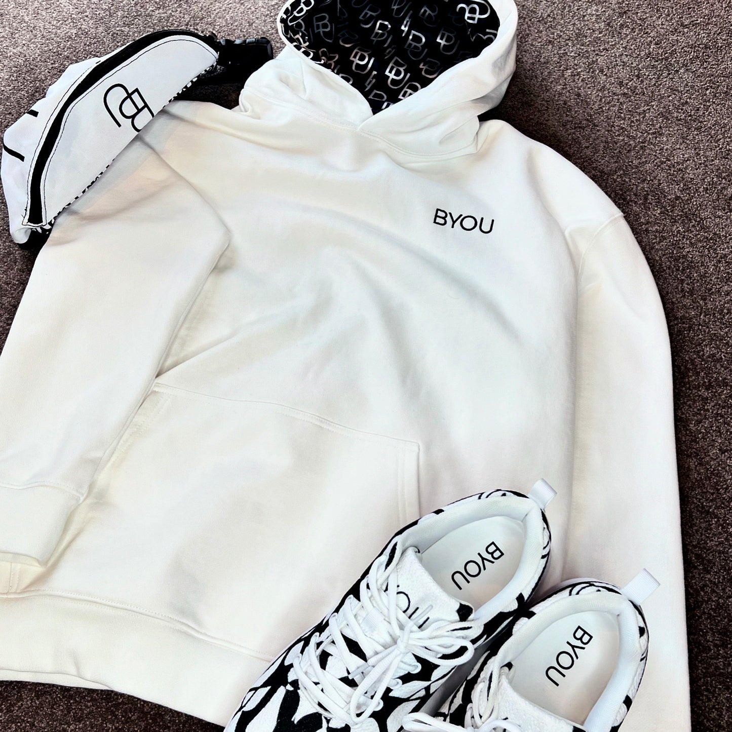 Unisex BYOU® OG Hoodie WHITE Edition