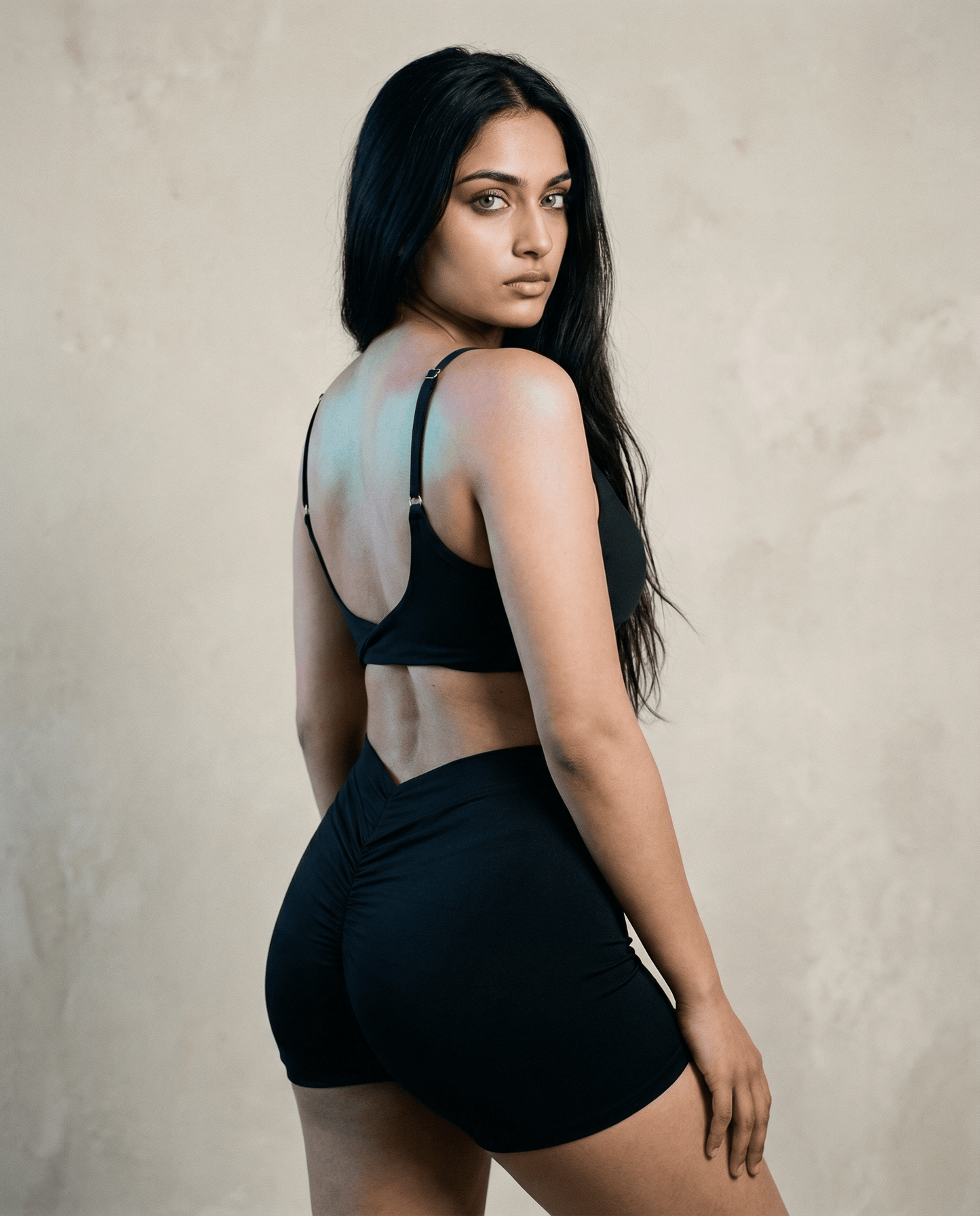 BYOU® - Twist Sports Bra  - Midnight