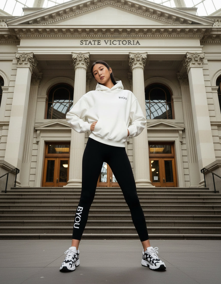 Unisex BYOU® OG Hoodie WHITE Edition