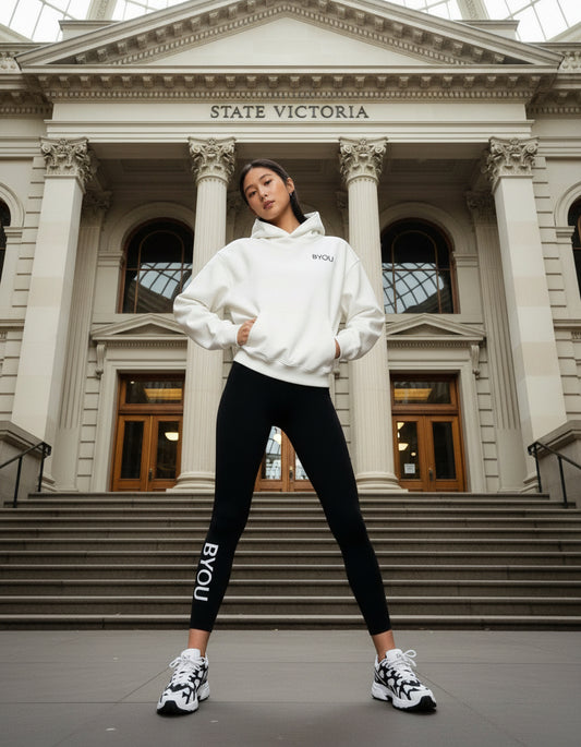 Unisex BYOU® OG Hoodie WHITE Edition