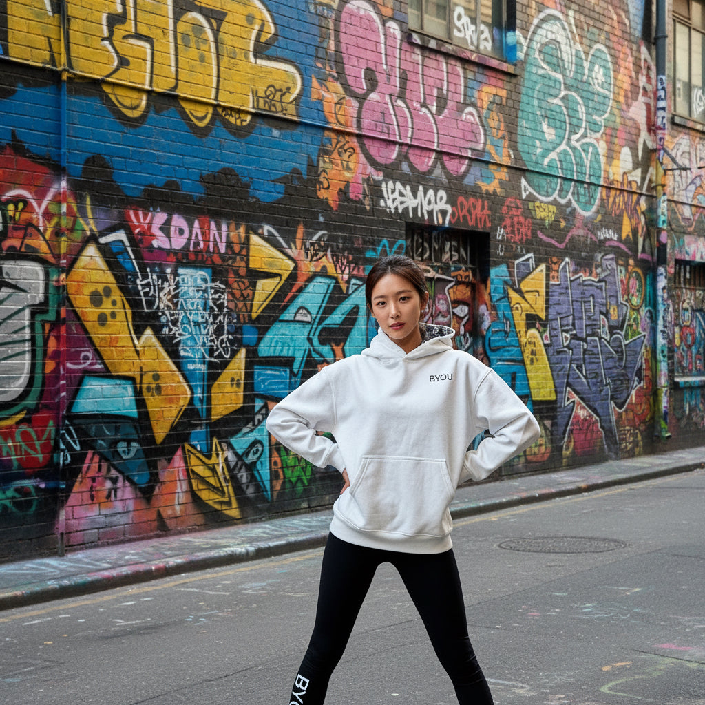 Unisex BYOU® OG Hoodie WHITE Edition