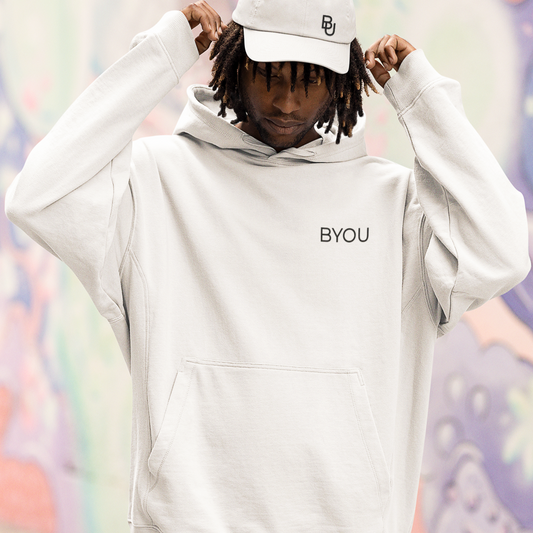 BYOU® OG Hoodie WHITE Edition