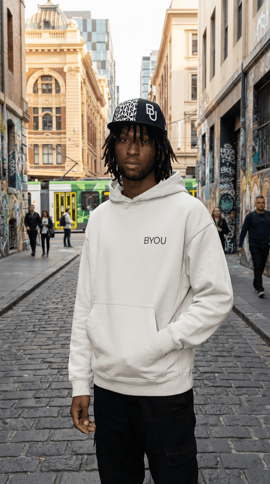 Unisex BYOU® OG Hoodie WHITE Edition