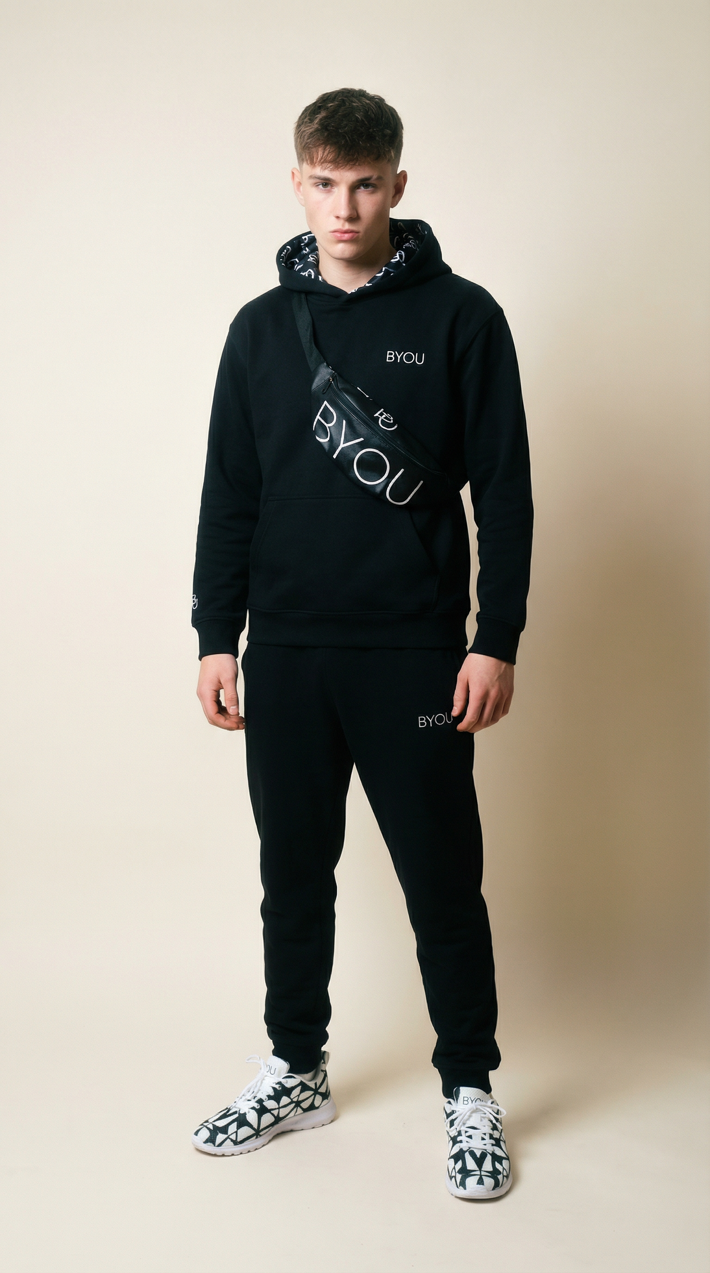 Unisex BYOU® OG Hoodie BLACK Edition